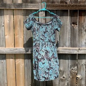 Xhilaration dress XL, paisley/flower print 💙